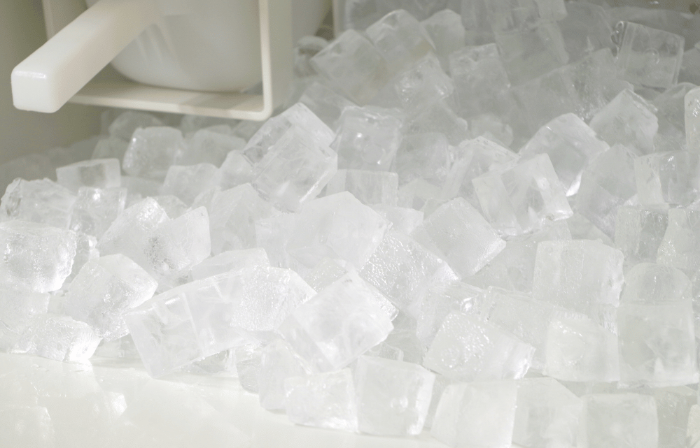 Refrigerator ice maker in a Fort Worth, TX home