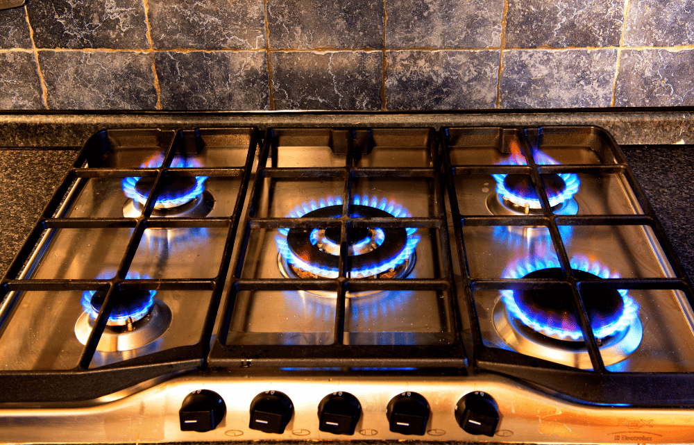 Stove in a Fort Worth, TX kitchen